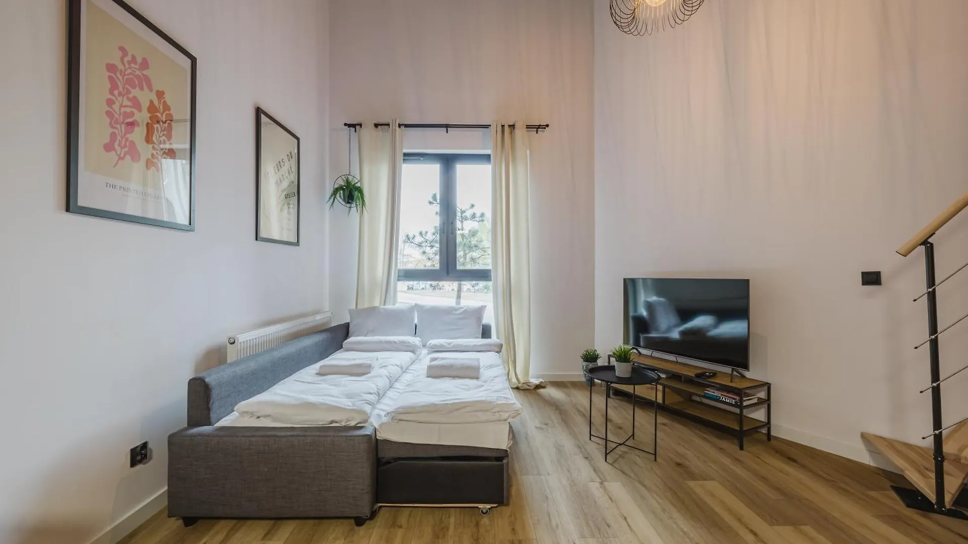 Osiedle Piastowskie Mezzanine Apartment Poznan